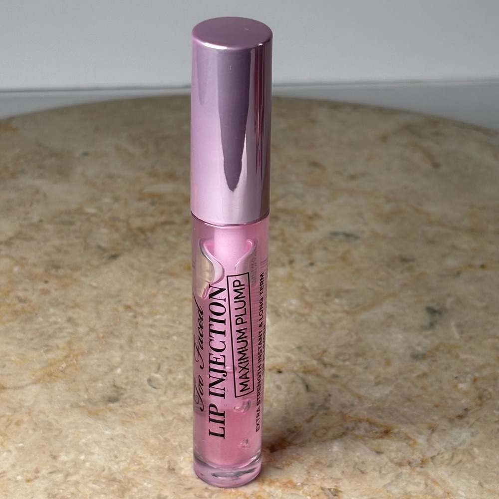 Too Faced Lip Injection Maximum Plump 0.14oz Magic Crystal Pink Lip Plumper